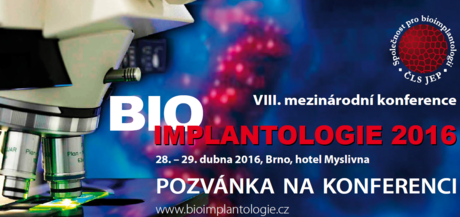 VIII. mezinárodní konference „Bioimplantologie 2016“
